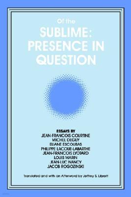 Of the Sublime: Presence in Question: Essays by Jean-Francois Courtine, Michel Deguy, Eliane Escoubas, Philippe Lacoue-Labarthe, Jean-