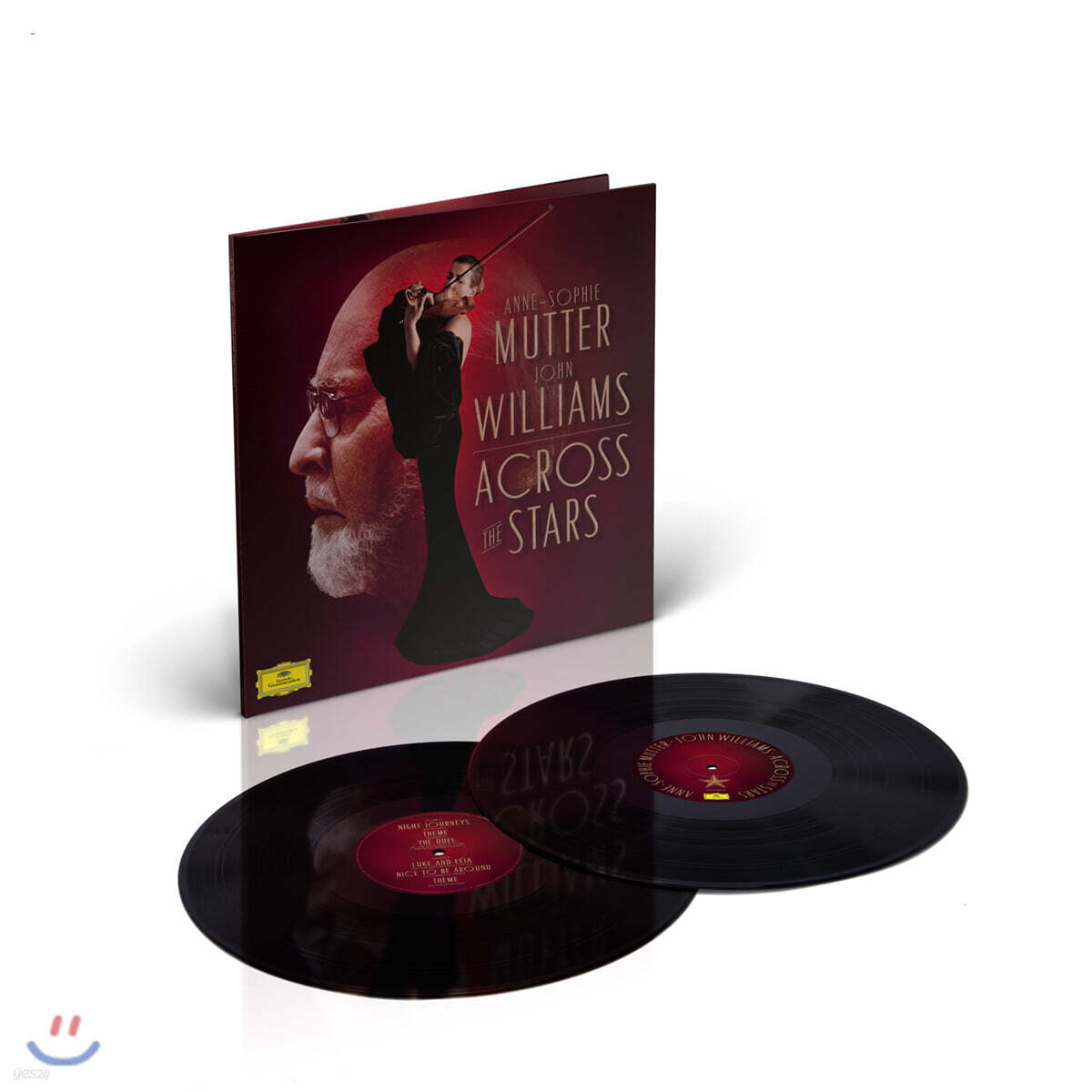 Anne-Sophie Mutter 안네 소피 무터 - 존 윌리엄스 영화음악 작품 연주집 (Across The Stars) [2LP]