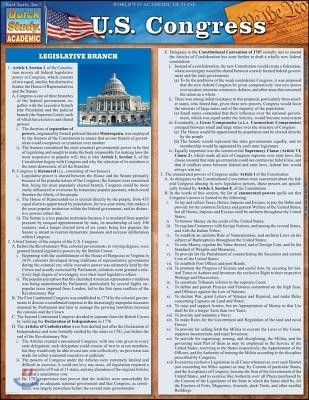 U.S. Congress: A Quickstudy Laminated Reference Guide