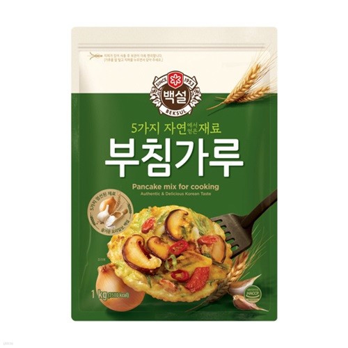 5가지자연에서얻은재료 부침가루 1kg