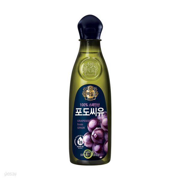 백설 포도씨유 500ml