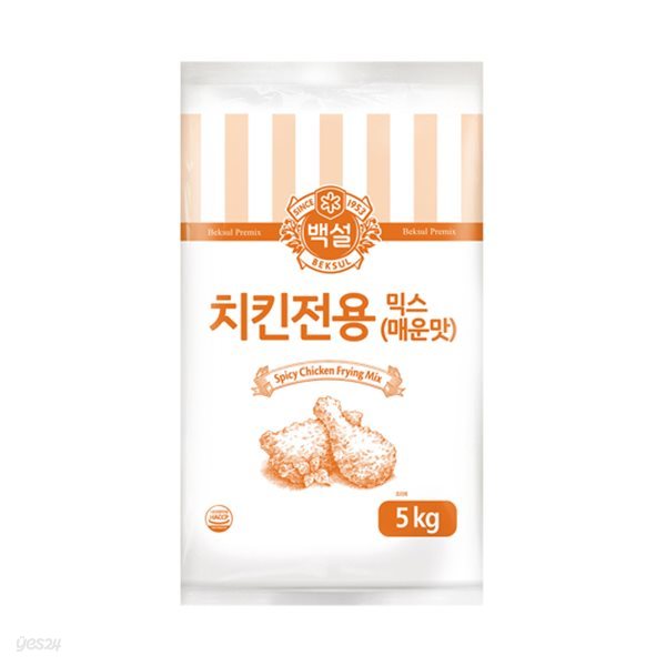 백설 치킨전용믹스 매운맛 5kg