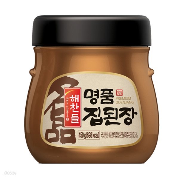 해찬들 명품 집된장 450g