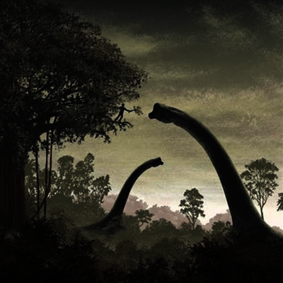 John Williams — Jurassic Park (쥬라기 공원) (Score) (Soundtrack) 앨범 커버