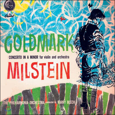 Nathan Milstein — Nathan Milstein 골드마르크: 바이올린 협주곡 (Goldmark: Concerto for Violin in A minor) 앨범 커버