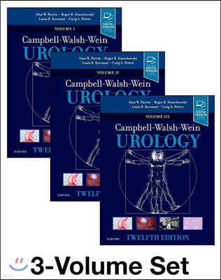 Campbell Walsh Wein Urology : 3-Volume Set, 12/E