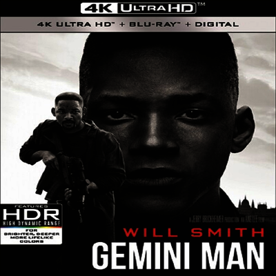 Gemini Man (제미니 맨) (4K Ultra HD+Blu-ray)(한글무자막)