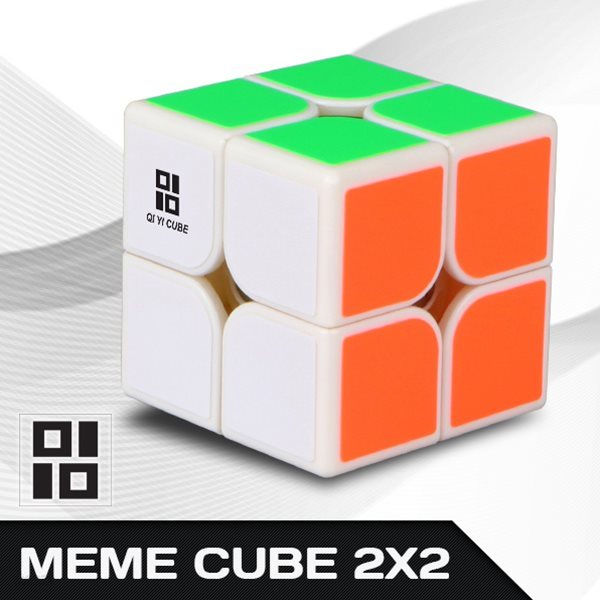 밈-밈큐브2x2x2-화이트