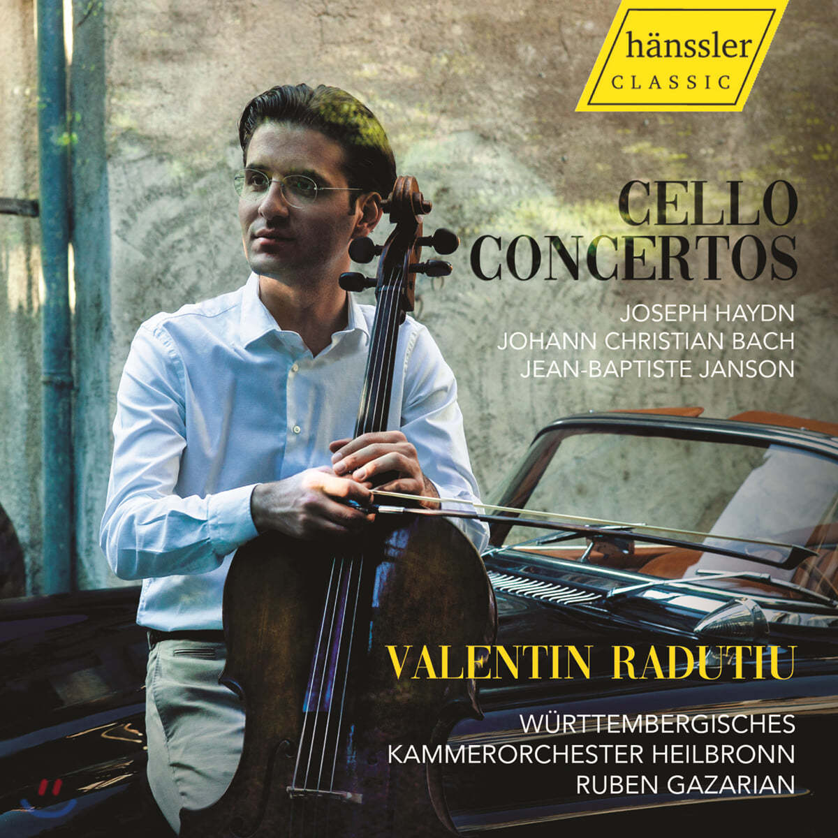 Valentin Radutiu 하이든 / 앙리 카자드쉬 / 장 밥티스트 장송: 첼로 협주곡집 (Haydn / Casadesus / Janson: Cello Concertos)