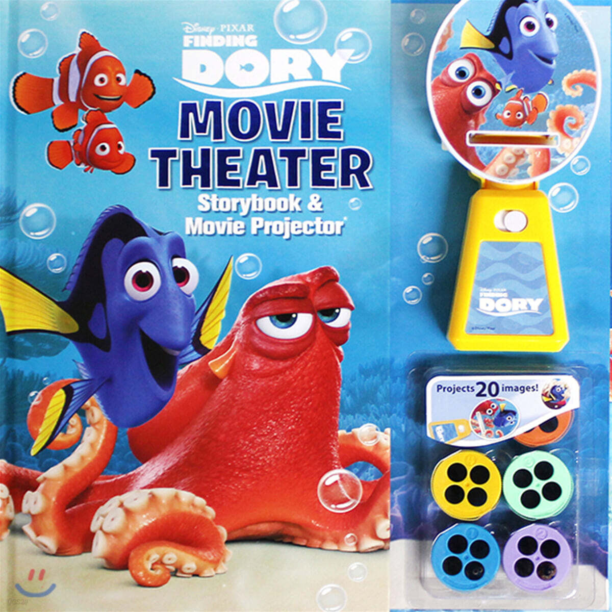 Disney Pixar Finding Dory Movie Theater Storybook and Movie Projector : 디즈니 도리 무비씨어터