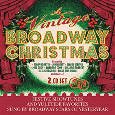 Various Artists - Vintage Broadway Christmas (Ƽ ε ũ) (2CD)