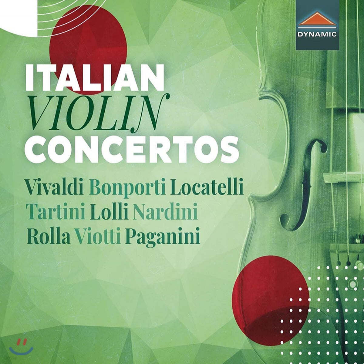 이탈리아 바이올린 협주곡, 비발디부터 파가니니까지 (Italian Violin Concertos)