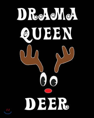 Dramaqueen Deer: Deer Elk Antler Hunting Hobby 2020 Monthly Planner Dated Journal 8" x 10" 110 pages
