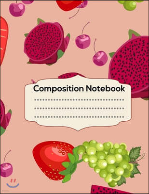 Composition Notebook: Wide Ruled Lined Paper Notebook Journal, Large (8.5 x 11 inches) - 100 Pages