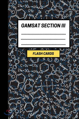 GAMSAT Section 3 Flashcards: Create your own Science Flash cards for Section 3. Includes Spaced Repetition and Lapse Tracker (200 cards)
