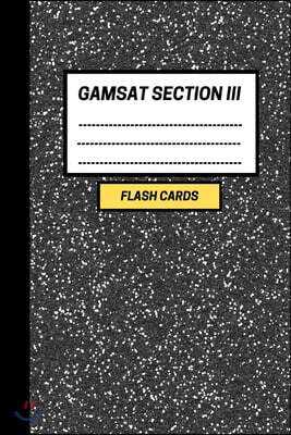 GAMSAT Section 3 Flashcards: Create your own Science Flash cards for Section 3. Includes Spaced Repetition and Lapse Tracker (200 cards)