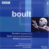 [미개봉] Adrian Boult / 슈베르트 : 교향곡 8번 '미완성', 시벨리우스 : 교향곡 7번, 라벨 : 다프니스와 클로에 조곡 2번 (Schubert : Symphony No.8 D.759 'Unfinished', Sibelius : Symphony No.7 Op.105, Ravel 