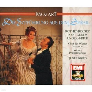 [미개봉] Anneliese Rothenberger, Lucia Popp, Josef Krips / 모차르트 : 후궁탈출 (Mozart : Die Entfuhrung Aus Dem Serail) (2CD/수입/CMS7632632) 
