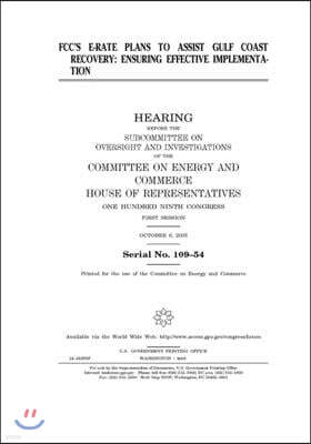 FCC's e-rate plans to assist Gulf Coast recovery: ensuring effective implementation