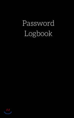 Password Logbook: Internet Website Login Information & Passwords Keeper Book With Alphabetical Tabs