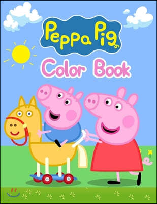 Peppa Pig Color Book: Peppa Pig Color Book, Peppa Pig Coloring Book, Peppa Pig Coloring Books For Kids Ages 2-4. 25 Pages - 8.5" x 11"