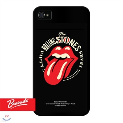 [4] Ѹ潺 50ֳ  THE ROLLING STONES 50th logo ٵ BRAVADO  ̽ iPhone Case 4/4s