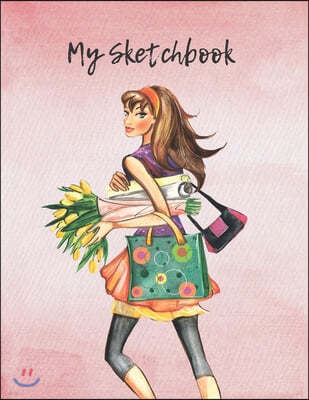 My Sketchbook: Sketch Your Artistic Ideas. Create Your Own Designs. Draw Your Inspirations.