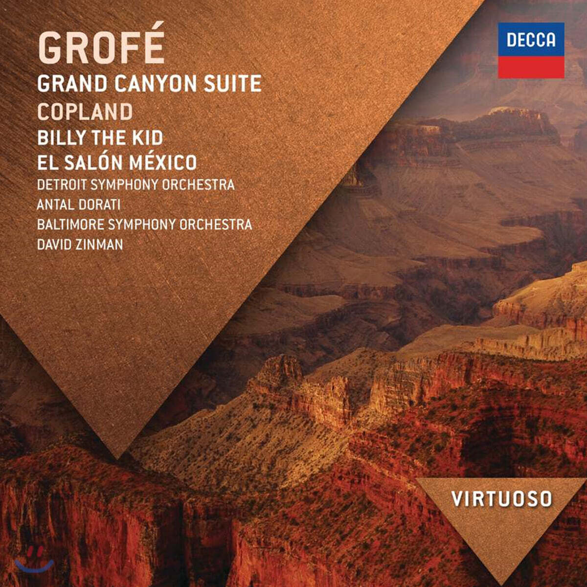 David Zinman 그로페: 그랜드 캐니언 / 코플란드 : 빌리 더 키드 (Grofe: Grand Canyon / Copland: Billy the Kid)