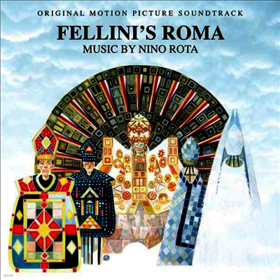 Nino Rota — Fellini's Roma (로마) (Soundtrack)(Gatefold) 앨범 커버