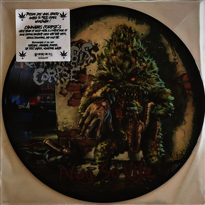 Cannabis Corpse — Nug So Vile 앨범 커버