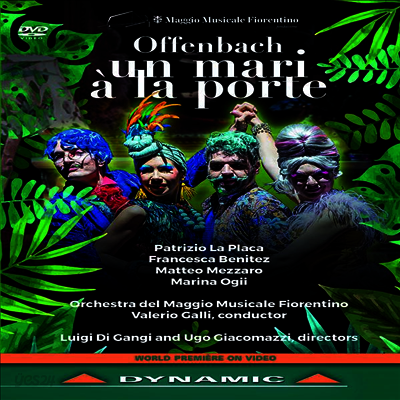오펜바흐: 오페라 '대문 밖의 남편' (Offenbach: Opera 'Un Mari A La Porte') (한글자막)(DVD) (2019) - Valerio Galli