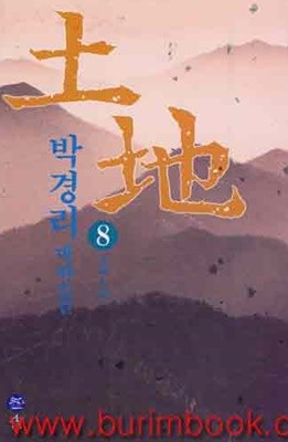 박경리 대하소설 토지 8 3부 2권 (신60-1)