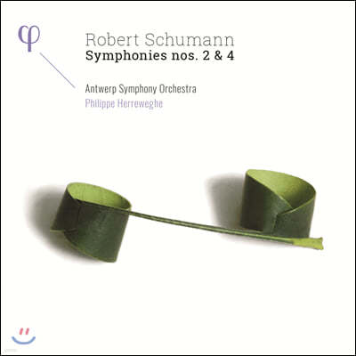 Philippe Herreweghe :  2, 4 (Schumann: Symphonies Op. 61, 120)
