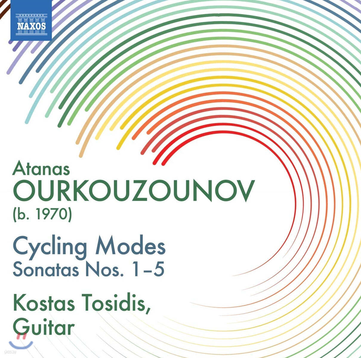 Kostas Tosidis 아타나스 오코조노프: 기타 소나타 작품집 1-5번 (Atanas Ourkouzounov: Cycling Modes)