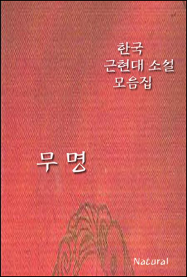 한국 근현대 소설 모음집: 무명