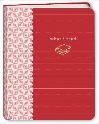 What I Read (Red) Mini Journal