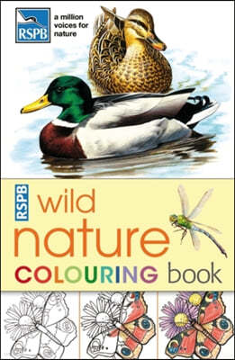 RSPB Wild Nature Colouring Book