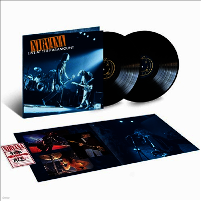 Nirvana — Live At The Paramount 앨범 커버