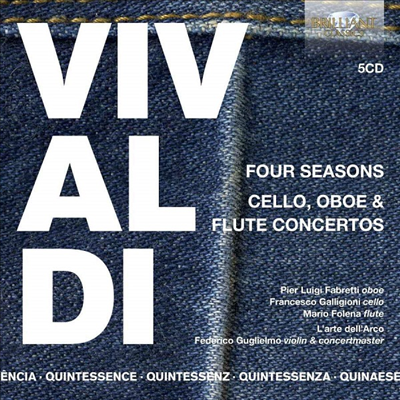 ߵ:  & ְ (Vivaldi: Four Seasons and Cello, Oboe & Flute Concertos) (5CD) - Federico Guglielmo