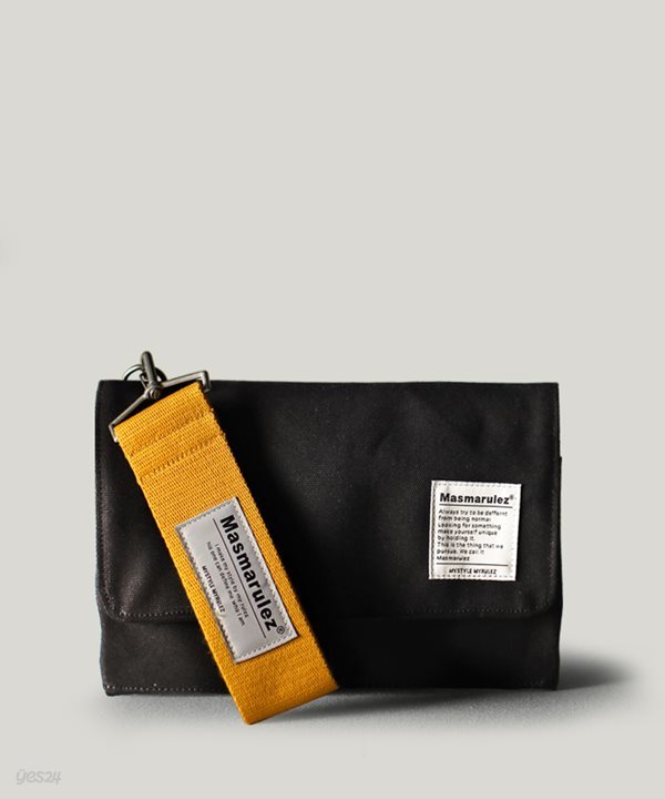 S mini pocket cross bag _ Black