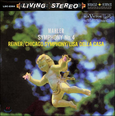 Fritz Reiner :  4 (Mahler: Symphony No.4) [LP]