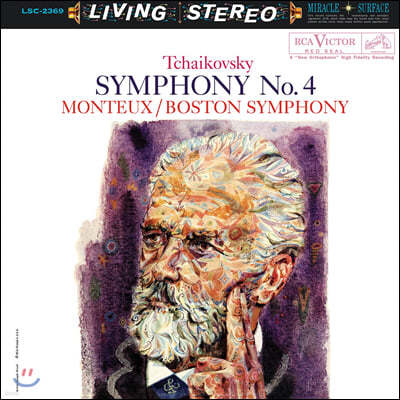 Pierre Monteux Ű:  4 (Tchaikovsky: Symphony Op.36) [LP]