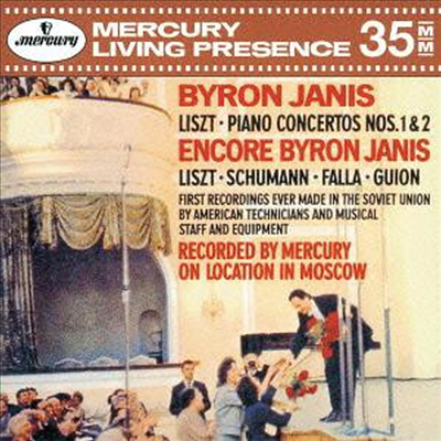 Ʈ: ǾƳ ְ 1, 2, 밡 ð 6 (Liszt: Piano Concertos No.1 & No.2, Hungarian Rhapsody S.244-6) (Ltd. Ed)(Remastered)(Ϻ)(CD) - Byron Janis