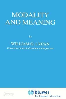 Modality and Meaning
