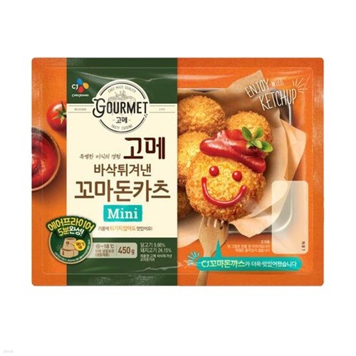 고메 바싹튀겨낸 꼬마돈카츠 450g