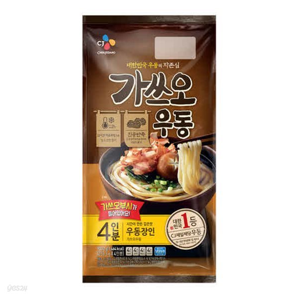 가쓰오우동 4인분 933.2g