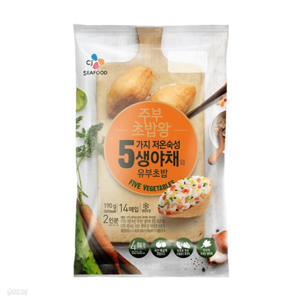 주부초밥왕 생야채 190g