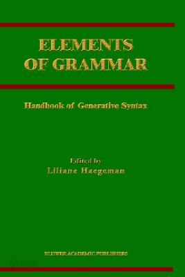 Elements of Grammar:: Handbook of Generative Syntax