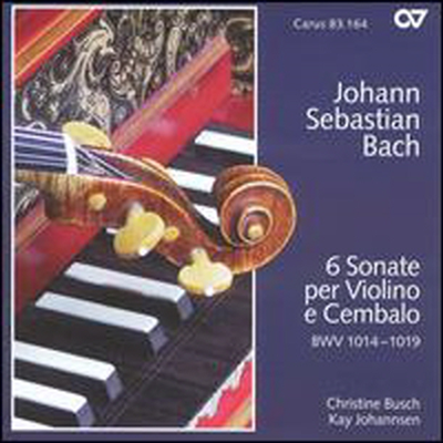 바흐: 바이올린과 하프시코드를 위한 6개 소나타 (Bach: 6 Sonate Per Violino E Cembalo, BWV 1014-1019) (2CD) - Christine Busch