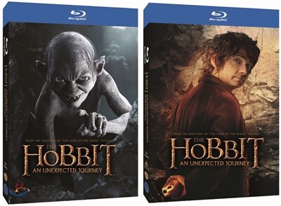 호빗: 뜻밖의 여정(렌티큘러 2 Disc) : 블루레이